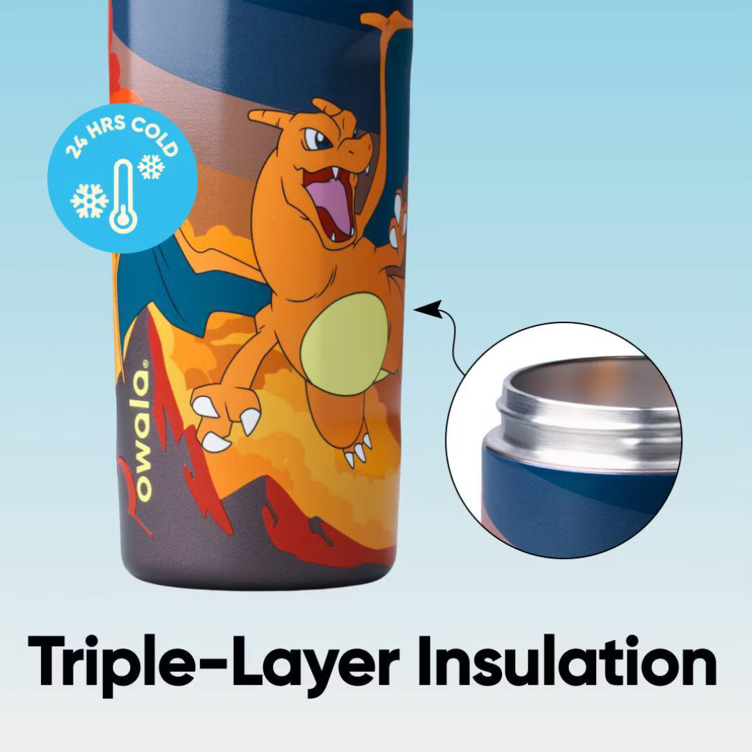 FreeSip® Pokemon 16oz - Charizard Brings The Heat