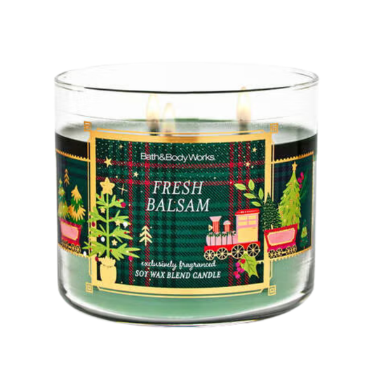 Fresh Balsam 3-Wick Candle
