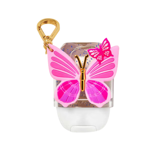PocketBac Holder - Pink Butterflies