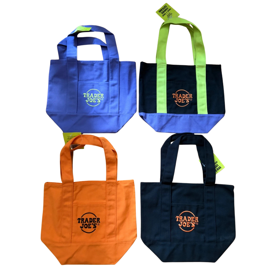 Trick or Treat Mini Canvas Tote Bag