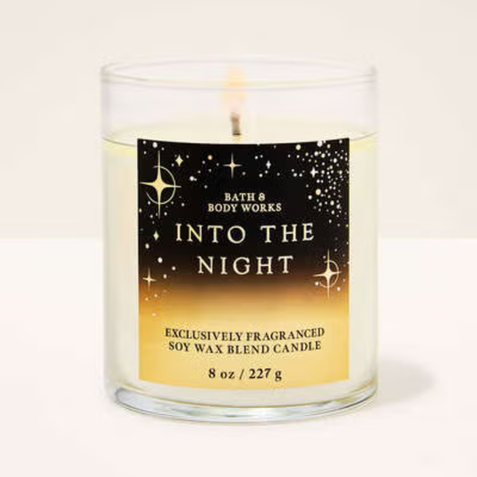 Into The Night Single Wick Candle