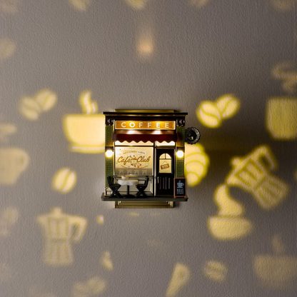 Coffee Shop Projector Nightlight Wallflowers Fragrance Plug