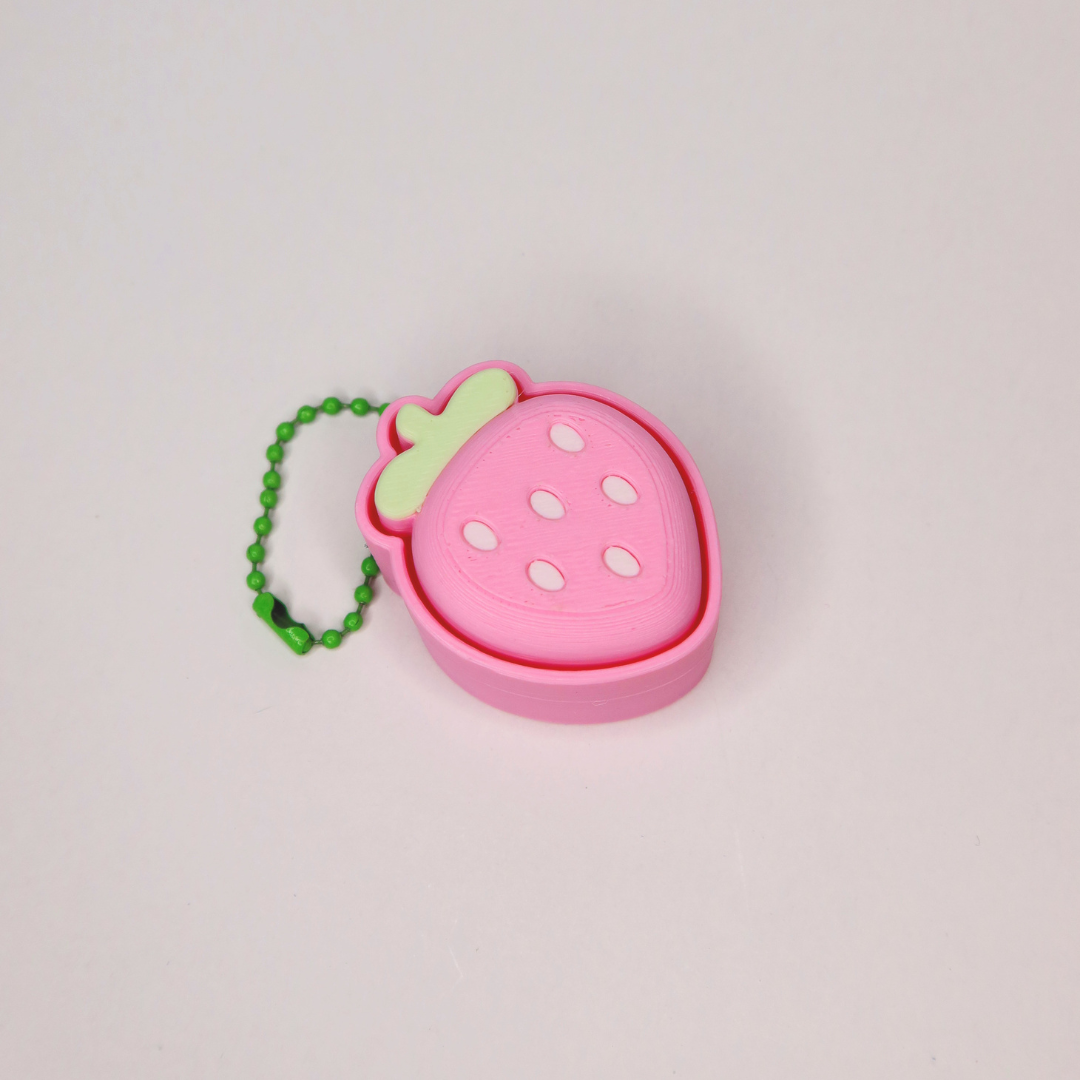 Llavero Clicker de Fresa