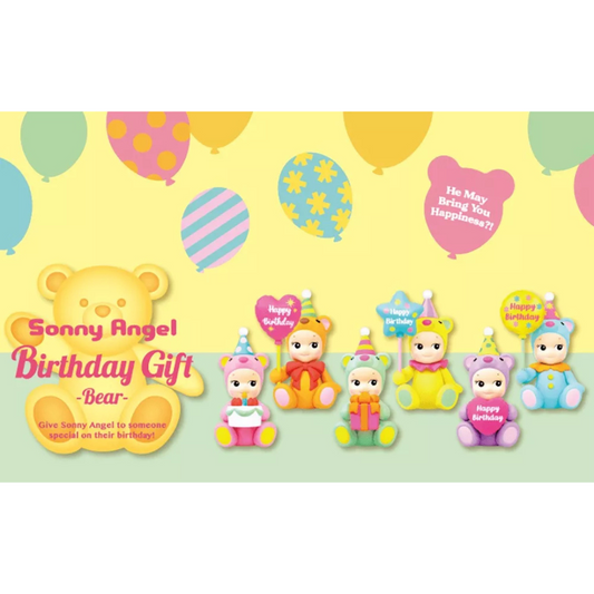 Sonny Angel Birthday Gift Bear Series
