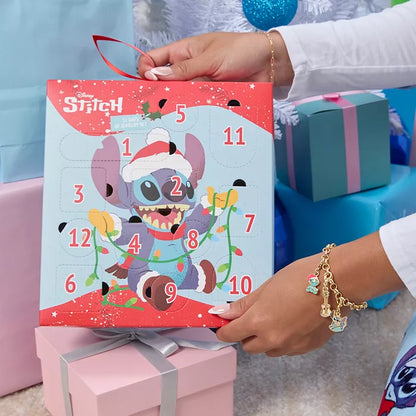 Stitch Jewelry Calendar Advent Gift Set: Earrings, Necklace, Bracelet & Charms Mix & Match Christmas | PREVENTA