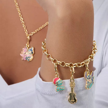 Stitch Jewelry Calendar Advent Gift Set: Earrings, Necklace, Bracelet & Charms Mix & Match Christmas | PREVENTA