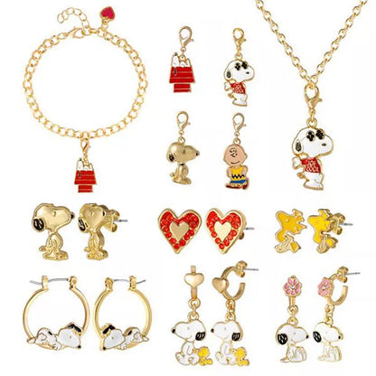Snoopy Jewelry Calendar Advent Gift Set: Necklace, Bracelet & Charms Mix & Match Christmas | PREVENTA