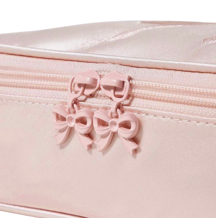 Listón Rosa Makeup Bag