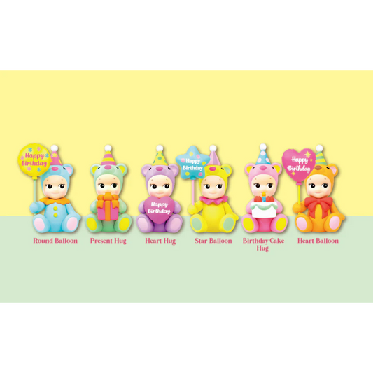 Sonny Angel Birthday Gift Bear Series