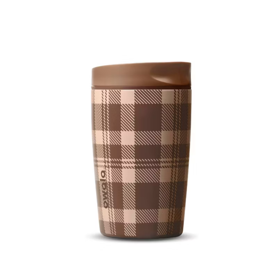 SmoothSip® Slider 12oz - Plaid & Simple