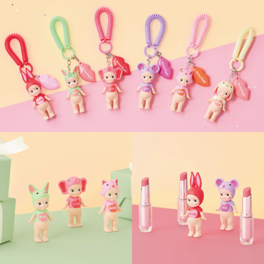 Sonny Angel Kiss Kiss Keychain Series