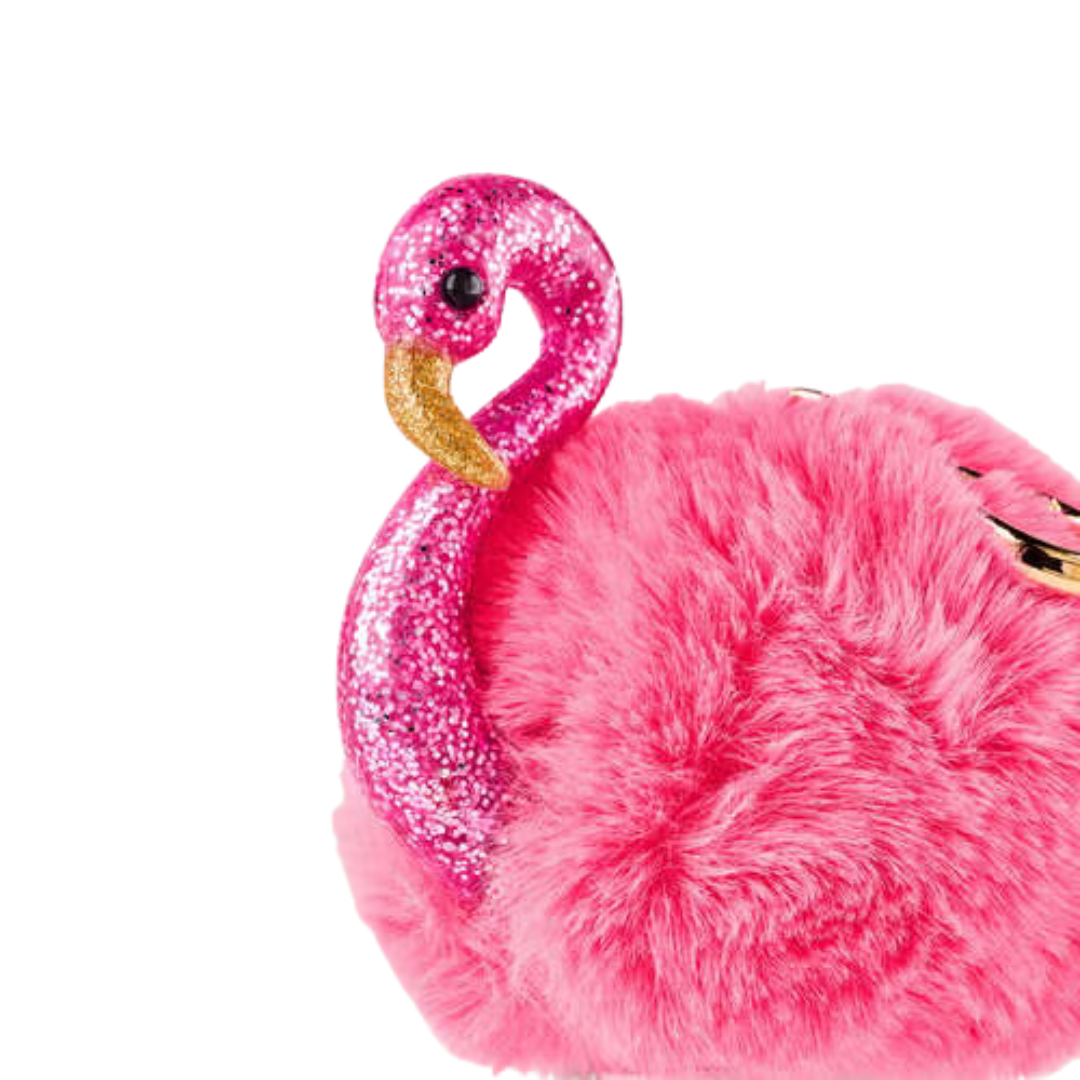 PocketBac Holder - Flamingo Pom
