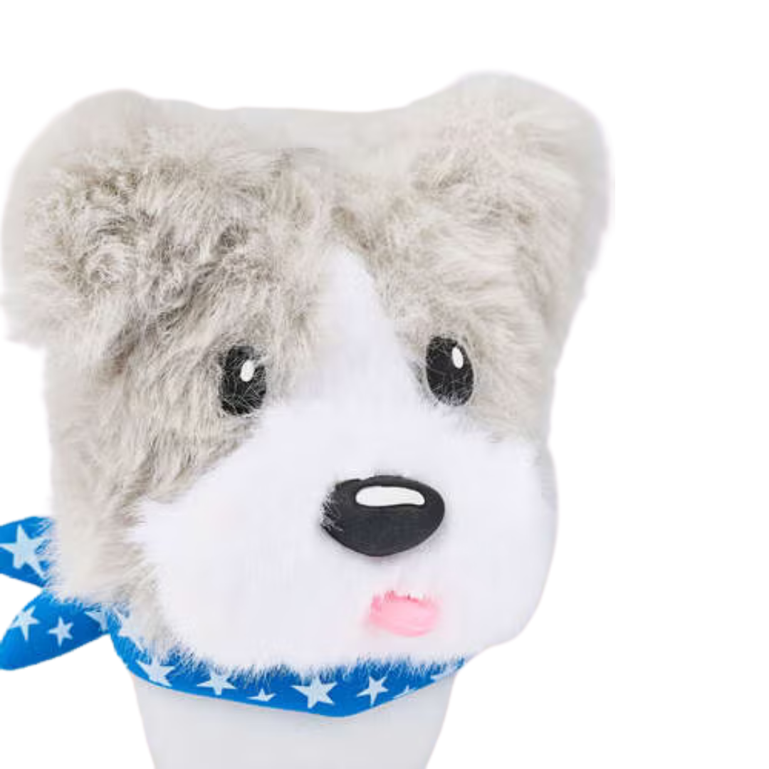 PocketBac Holder - Bandana Dog Pom