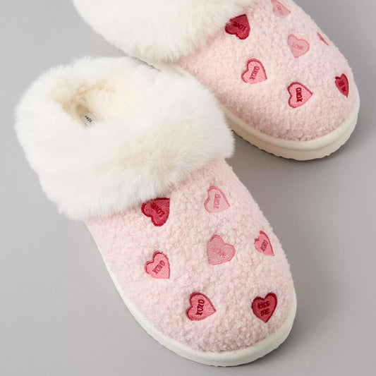 AE Candy Hearts Scuff Slipper | PREVENTA