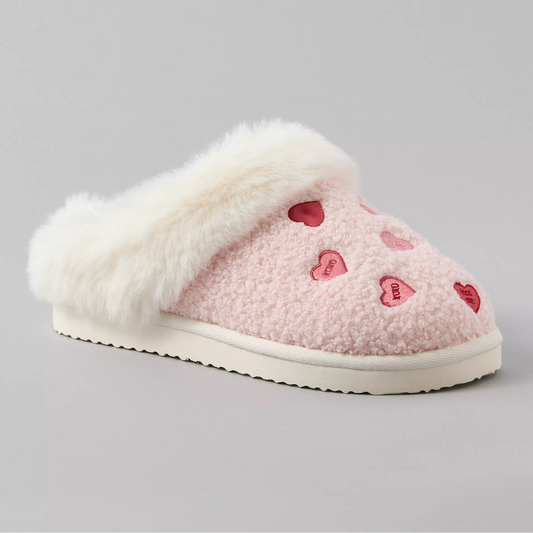 AE Candy Hearts Scuff Slipper | PREVENTA