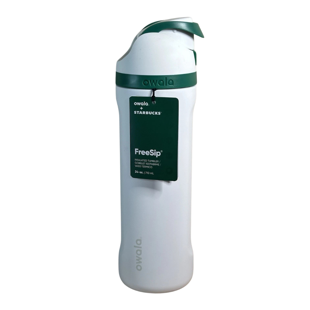 Owala + Starbucks White Logo Water Bottle