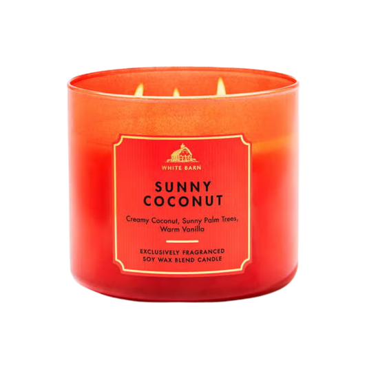 Sunny Coconut 3-Wick Candle