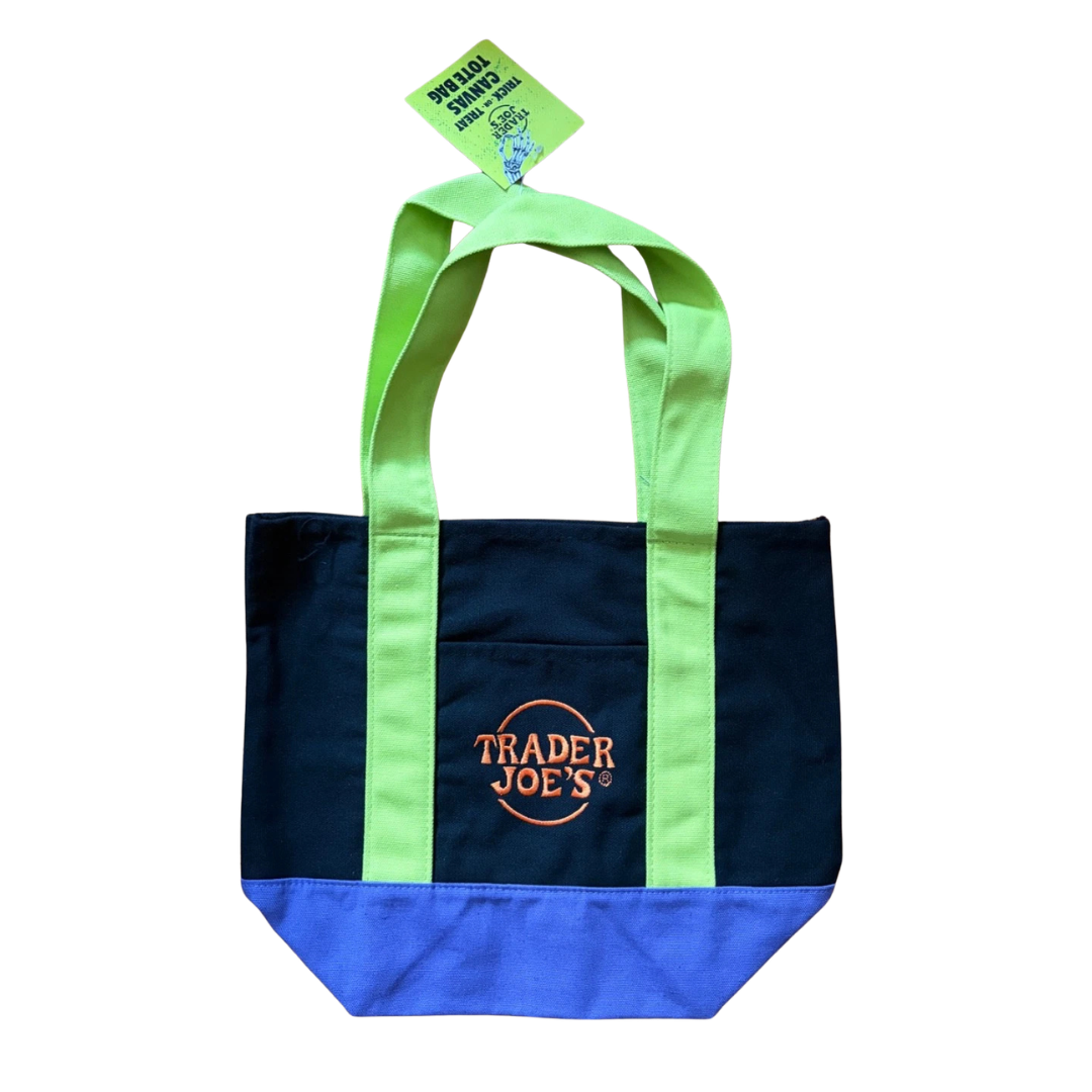 Trick or Treat Mini Canvas Tote Bag