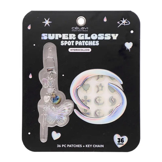 Super Glossy Spot Patches & Keychain