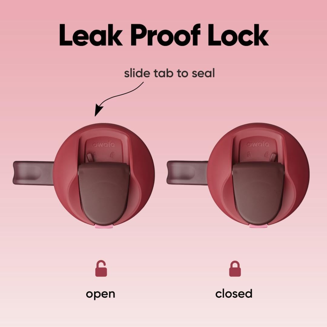 FreeSip® Tumbler 40oz - Black Cherry | PREVENTA