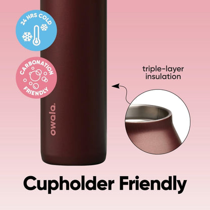 FreeSip® Twist 24oz - Black Cherry | PREVENTA