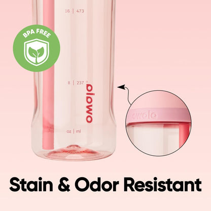 FreeSip® Clear Tritan 25oz - Rose Quartz