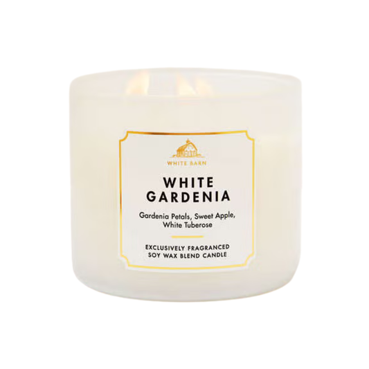 White Gardenia 3-Wick Candle