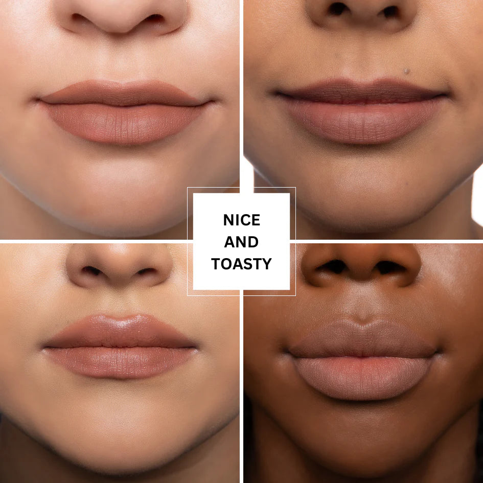 Wooden Lip Pencil Set - Nudes