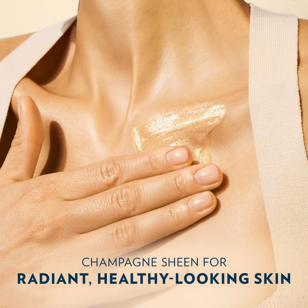 Sunlit Glow Glazed & Glisten Vanilla Cocoa Shimmering Gel Body Oil