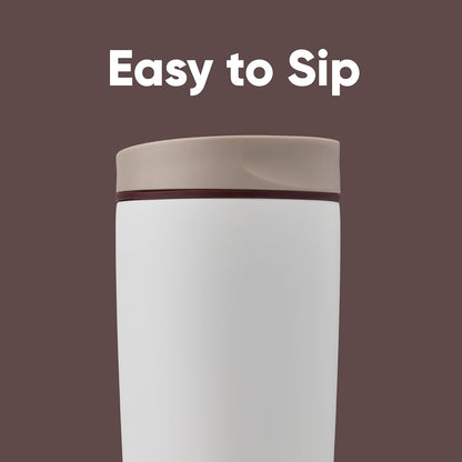SmoothSip® Slider 12oz - Vanilla Bean