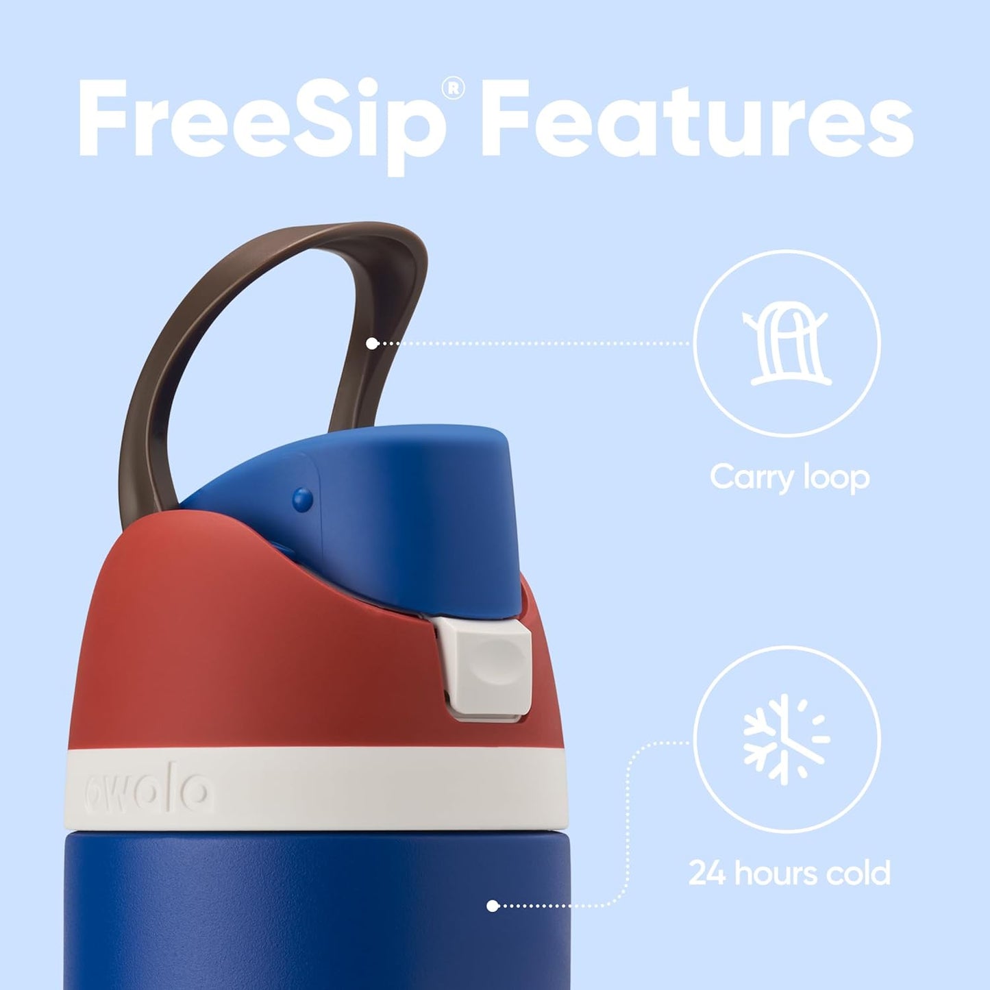 FreeSip® 24oz - Captain America