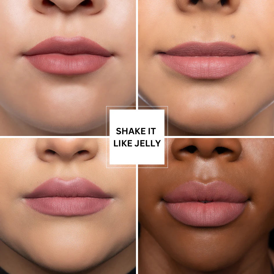 Wooden Lip Pencil Set - Wine