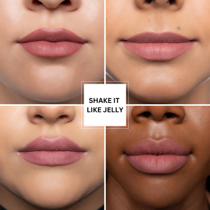 Wooden Lip Pencil Set - Wine