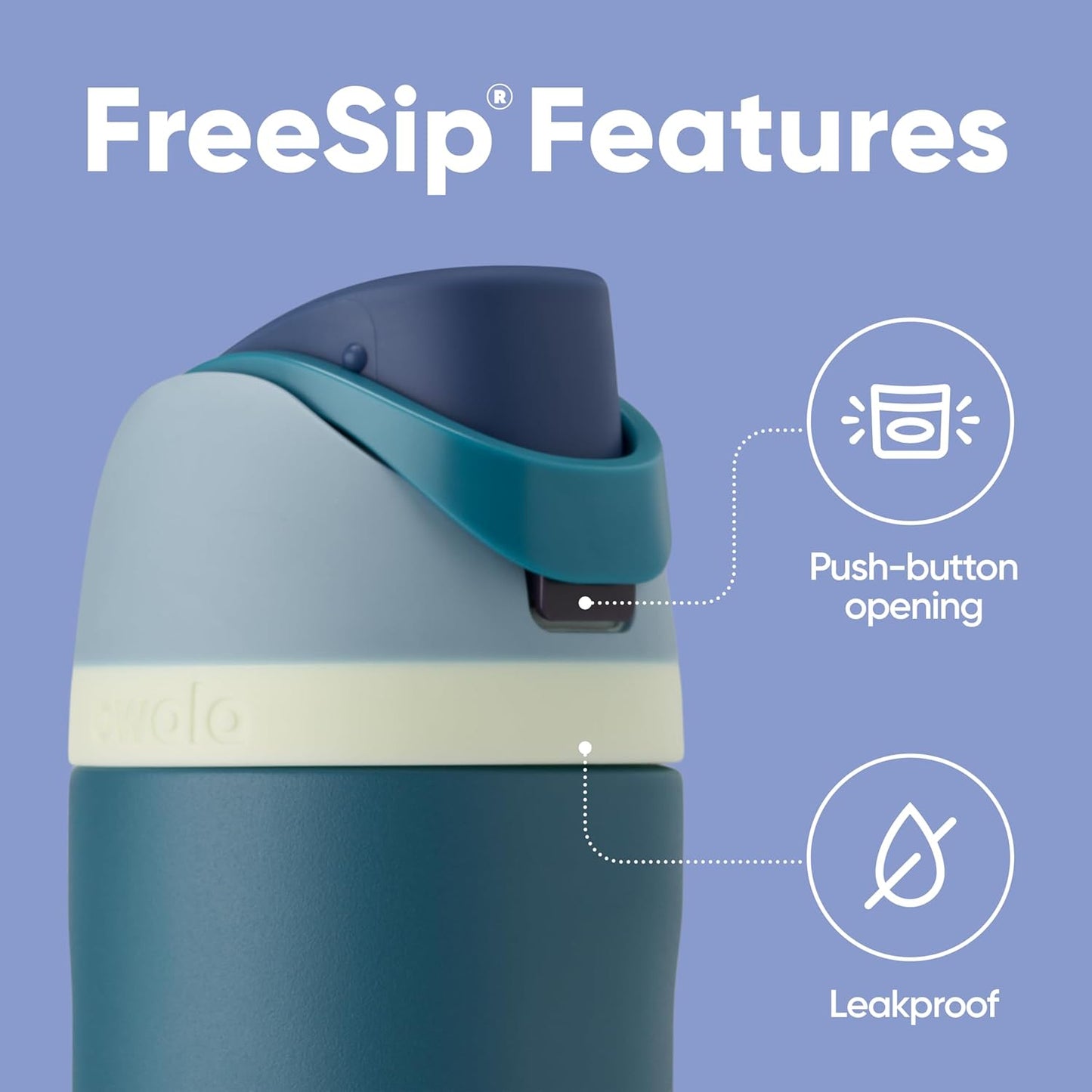 FreeSip® 24oz - Denim
