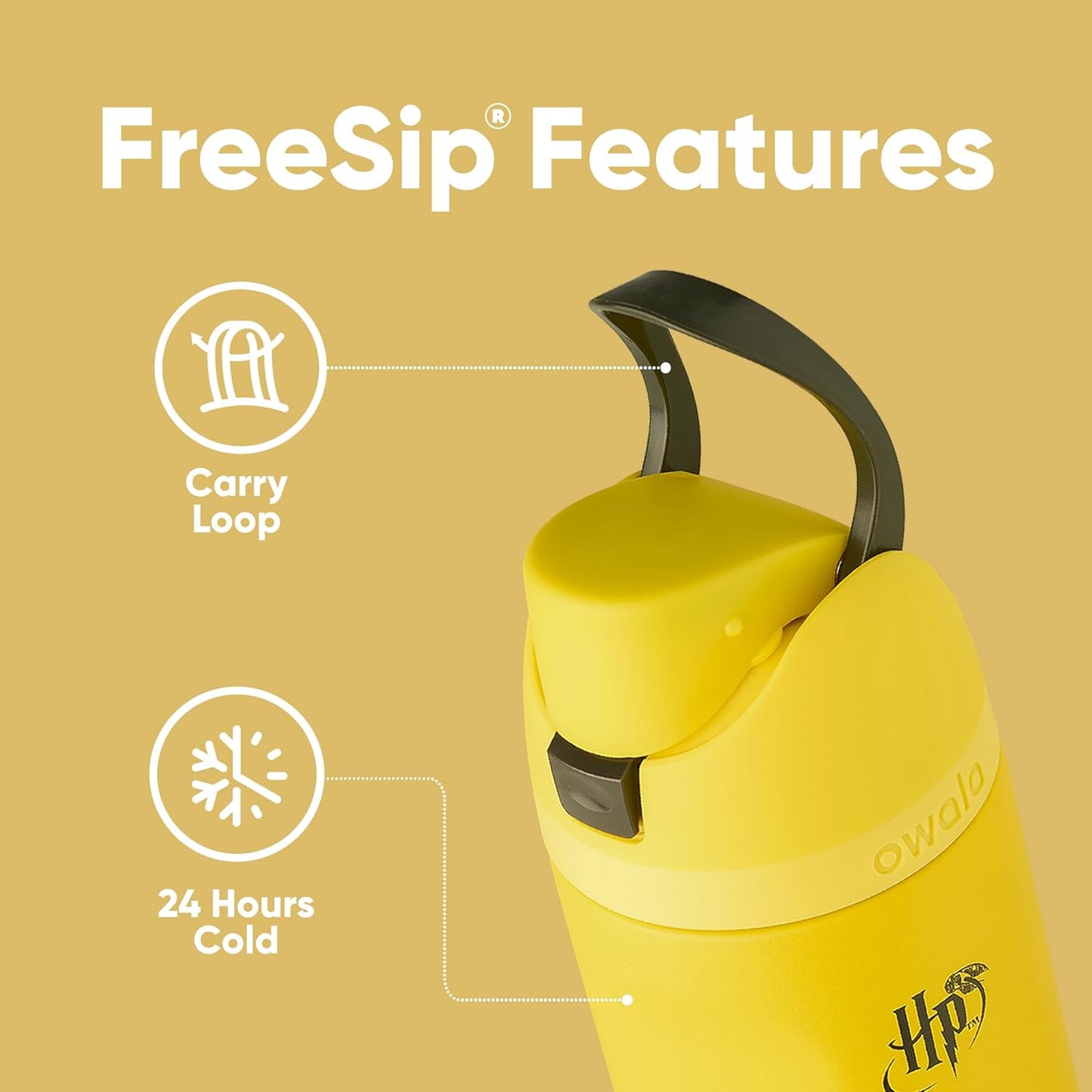 FreeSip® 24oz - Hufflepuff