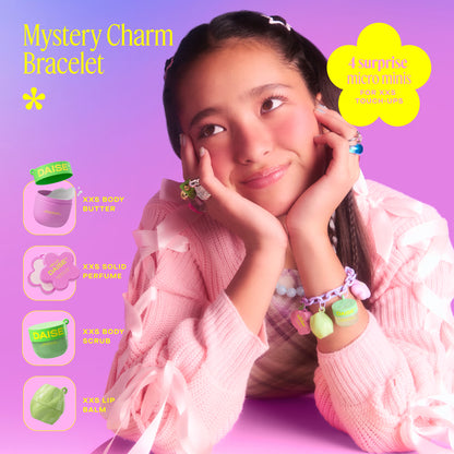 Mystery Charm Bracelet With Real Beauty Micro Minis