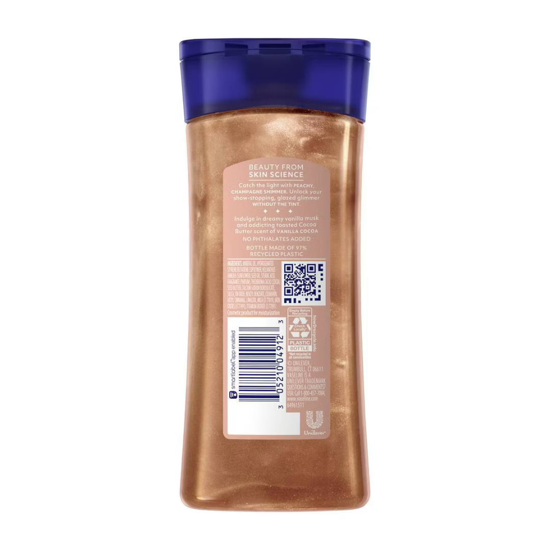 Sunlit Glow Glazed & Glisten Vanilla Cocoa Shimmering Gel Body Oil