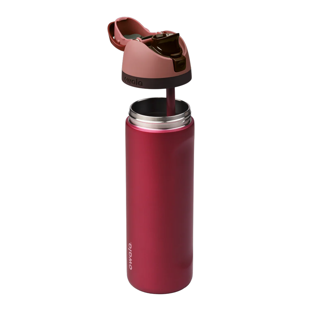 FreeSip® 24oz Holiday - Poinsettia | PREVENTA