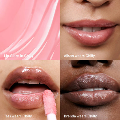 Lip Glaze Hydrating Cooling Sheer Lip Oil | PREVENTA