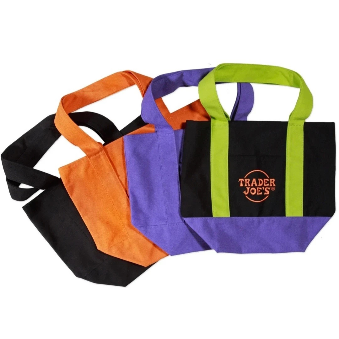 Trick or Treat Mini Canvas Tote Bag