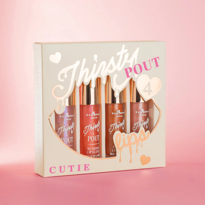 Cutie Thirsty Pout 4 Lips Set