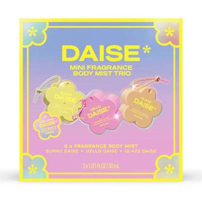 DAISE Mini Fragrance Body Mist Trio + Stickers