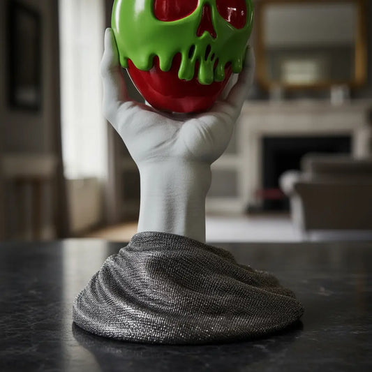 Evil Queen Poison Apple 3-Wick Candle Holder