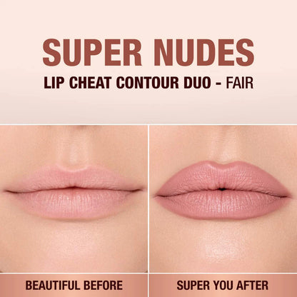 Super Nudes Lip Cheat Contour Duo Lip Liner | PREVENTA