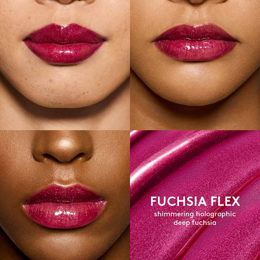 Fuchsia Flex Gloss Bomb Universal Lip Luminizer