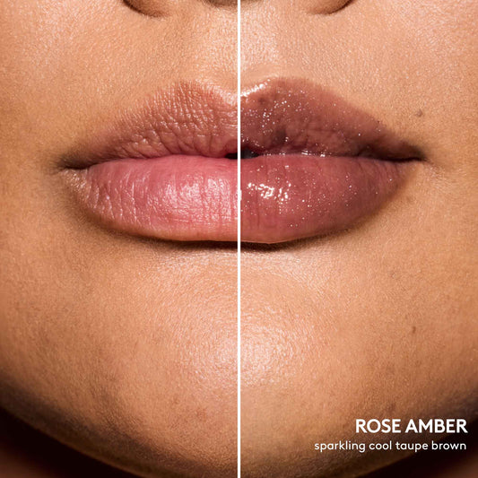 Rose Amber Gloss Bomb Universal Lip Luminizer