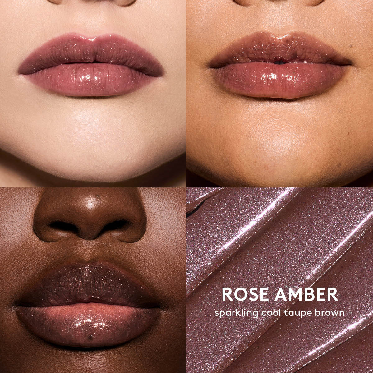 Rose Amber Gloss Bomb Universal Lip Luminizer