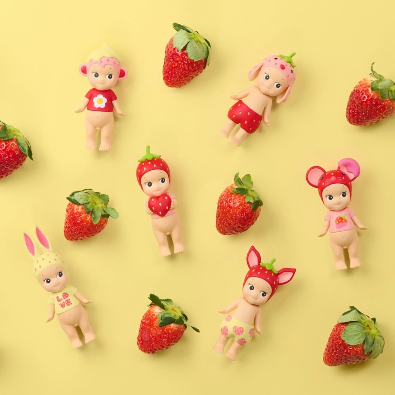 Sonny Angel Strawberry Love Series