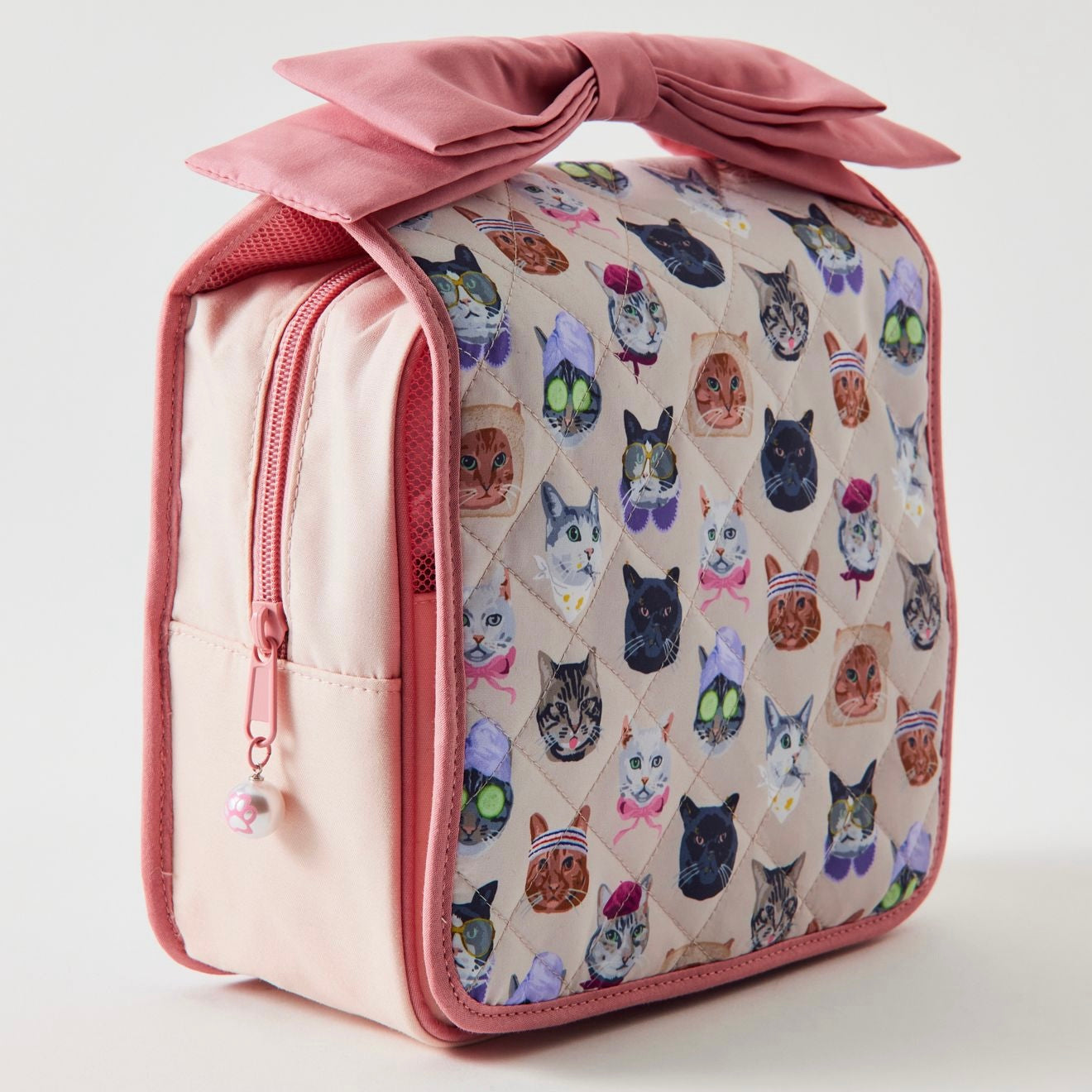 Cat Collage Travel Makeup Bag | PREVENTA
