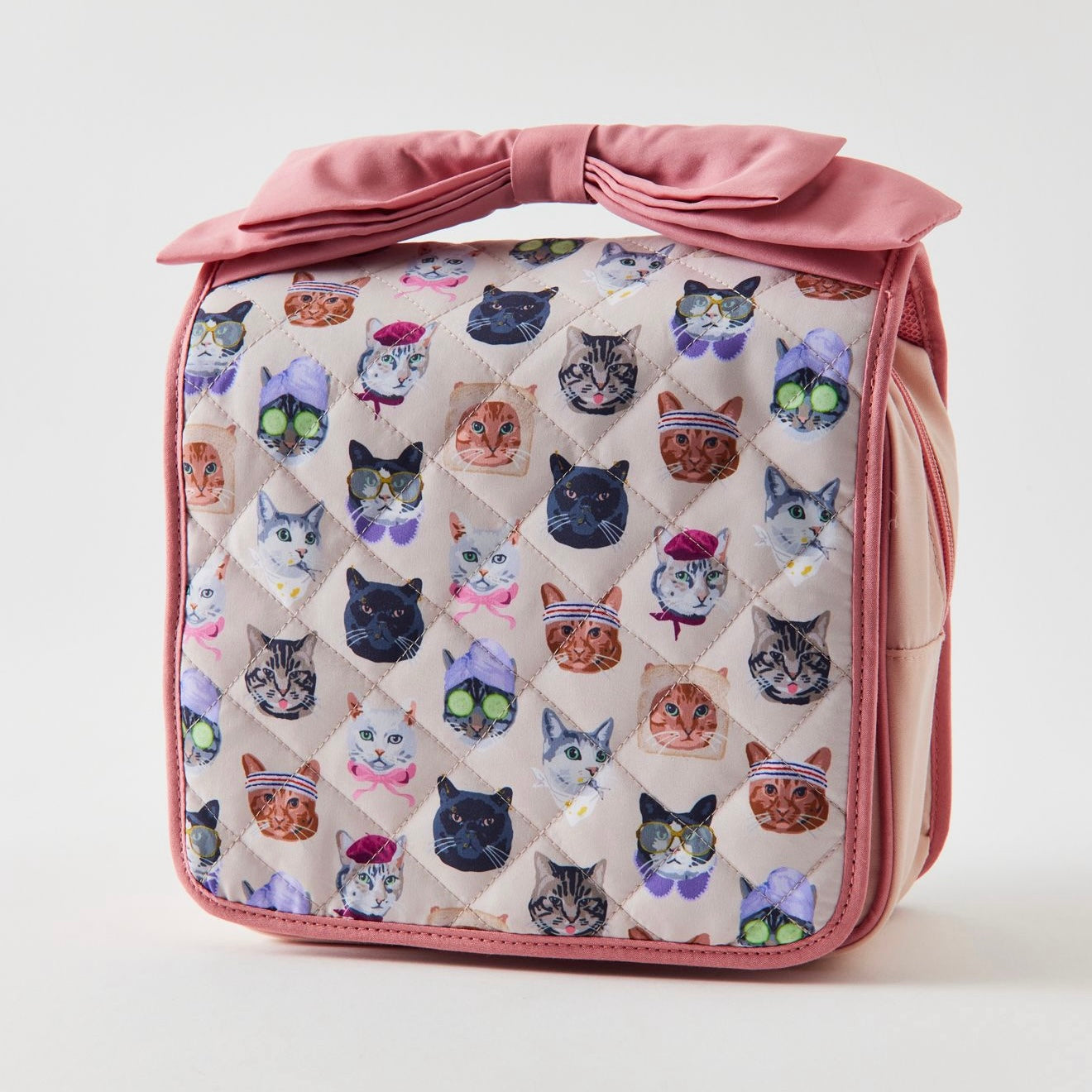 Cat Collage Travel Makeup Bag | PREVENTA